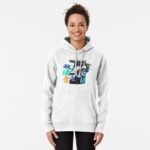 ANIME Boys hoodie – Unisex Casual Concert Pullover for Men & Women with Letter Print
