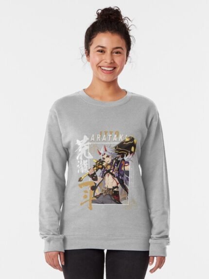 ANIME Boys Sweatshirt – Unisex Casual Concert Pullover for Men & Women with Letter Print