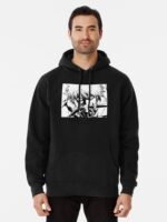 ANIME Boys hoodie – Unisex Casual Concert Pullover for Men & Women with Letter Print