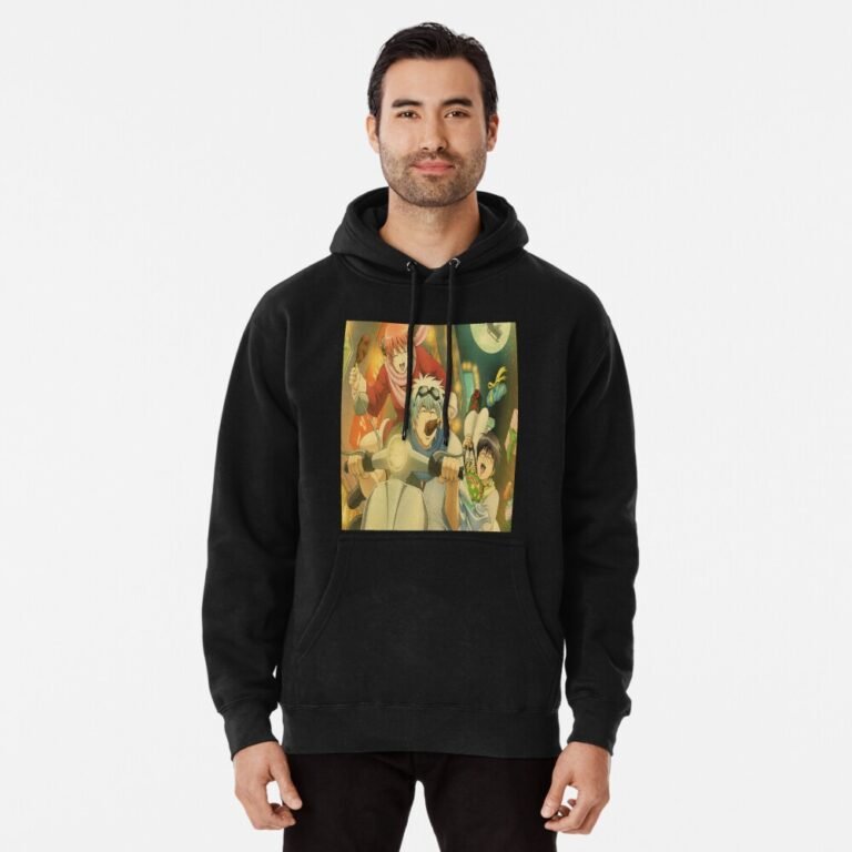 ANIME Boys hoodie – Unisex Casual Concert Pullover for Men & Women with Letter Print
