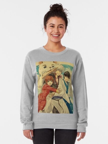 ANIME Boys Sweatshirt – Unisex Casual Concert Pullover for Men & Women with Letter Print