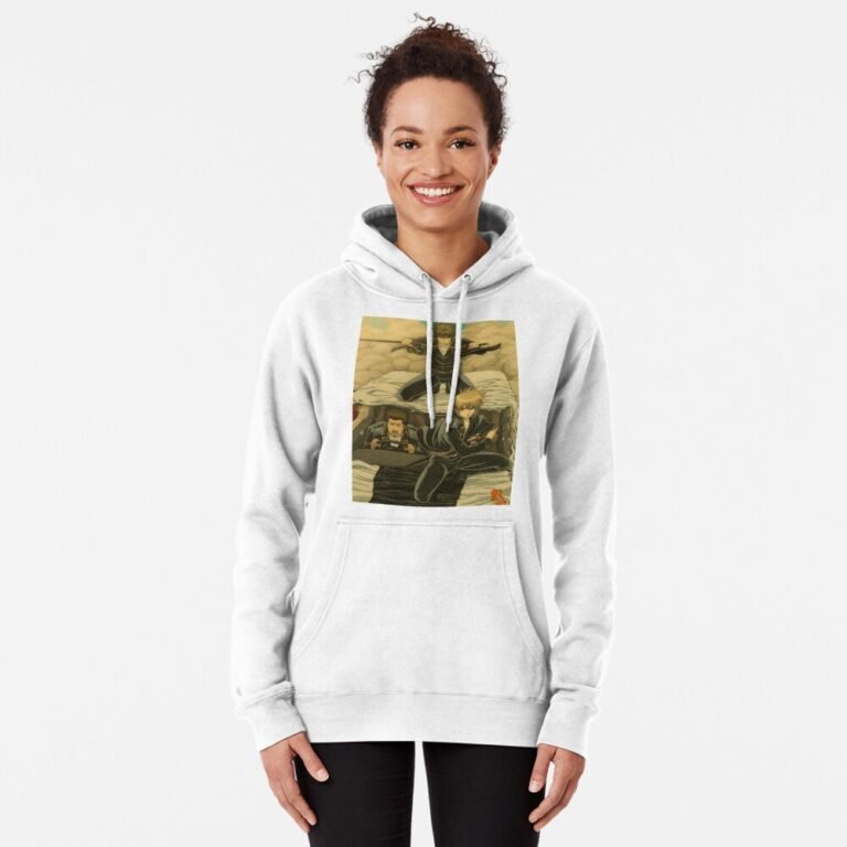 ANIME Boys hoodie – Unisex Casual Concert Pullover for Men & Women with Letter Print