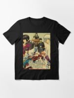 ANIME Boys tshirts – Unisex Casual Concert Pullover for Men & Women with Letter Print