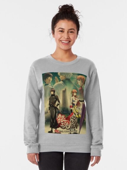 ANIME Boys Sweatshirt – Unisex Casual Concert Pullover for Men & Women with Letter Print