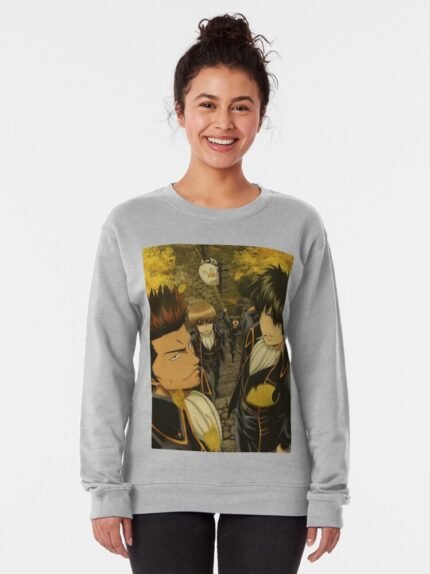 ANIME Boys Sweatshirt – Unisex Casual Concert Pullover for Men & Women with Letter Print