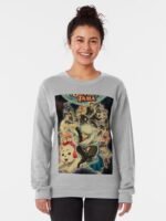 ANIME Boys Sweatshirt – Unisex Casual Concert Pullover for Men & Women with Letter Print