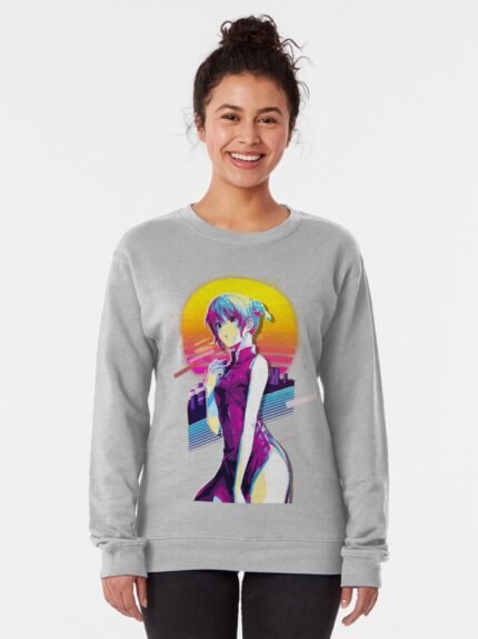 ANIME Boys Sweatshirt – Unisex Casual Concert Pullover for Men & Women with Letter Print