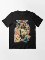 ANIME Boys tshirts – Unisex Casual Concert Pullover for Men & Women with Letter Print