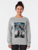 ANIME Boys Sweatshirt – Unisex Casual Concert Pullover for Men & Women with Letter Print