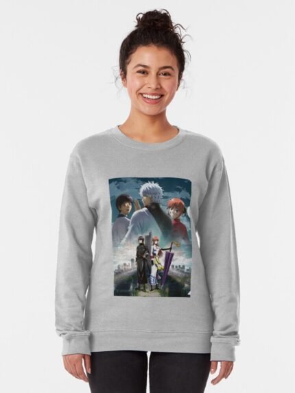 ANIME Boys Sweatshirt – Unisex Casual Concert Pullover for Men & Women with Letter Print