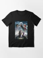 ANIME Boys tshirts – Unisex Casual Concert Pullover for Men & Women with Letter Print