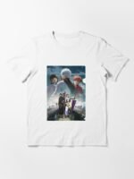 ANIME Boys tshirts – Unisex Casual Concert Pullover for Men & Women with Letter Print