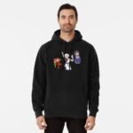 ANIME Boys hoodie – Unisex Casual Concert Pullover for Men & Women with Letter Print