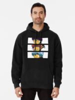 ANIME Boys hoodie – Unisex Casual Concert Pullover for Men & Women with Letter Print