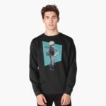 ANIME Boys Sweatshirt – Unisex Casual Concert Pullover for Men & Women with Letter Print