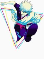 ANIME Boys tshirts – Unisex Casual Concert Pullover for Men & Women with Letter Print