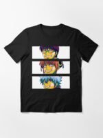 ANIME Boys tshirts – Unisex Casual Concert Pullover for Men & Women with Letter Print