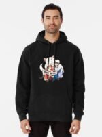 ANIME Boys hoodie – Unisex Casual Concert Pullover for Men & Women with Letter Print