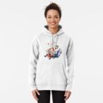 ANIME Boys hoodie – Unisex Casual Concert Pullover for Men & Women with Letter Print