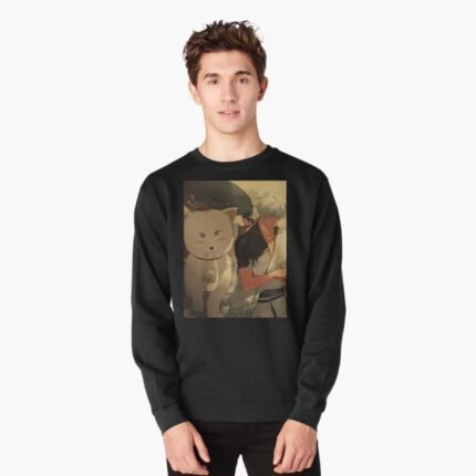 ANIME Boys Sweatshirt – Unisex Casual Concert Pullover for Men & Women with Letter Print