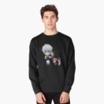 ANIME Boys Sweatshirt – Unisex Casual Concert Pullover for Men & Women with Letter Print