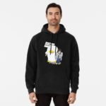 ANIME Boys hoodie – Unisex Casual Concert Pullover for Men & Women with Letter Print