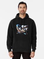 ANIME Boys hoodie – Unisex Casual Concert Pullover for Men & Women with Letter Print