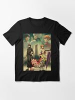 ANIME Boys tshirts – Unisex Casual Concert Pullover for Men & Women with Letter Print