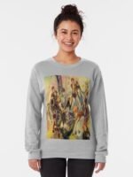 ANIME Boys Sweatshirt – Unisex Casual Concert Pullover for Men & Women with Letter Print