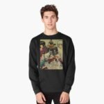 ANIME Boys Sweatshirt – Unisex Casual Concert Pullover for Men & Women with Letter Print