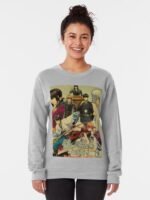 ANIME Boys Sweatshirt – Unisex Casual Concert Pullover for Men & Women with Letter Print