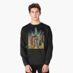 ANIME Boys Sweatshirt – Unisex Casual Concert Pullover for Men & Women with Letter Print