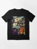 ANIME Boys tshirts – Unisex Casual Concert Pullover for Men & Women with Letter Print