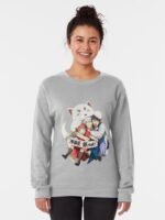 ANIME Boys Sweatshirt – Unisex Casual Concert Pullover for Men & Women with Letter Print