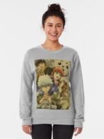 ANIME Boys Sweatshirt – Unisex Casual Concert Pullover for Men & Women with Letter Print