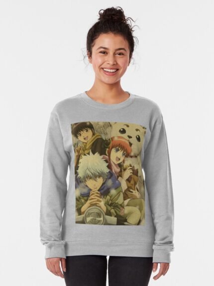 ANIME Boys Sweatshirt – Unisex Casual Concert Pullover for Men & Women with Letter Print