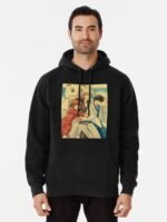ANIME Boys hoodie – Unisex Casual Concert Pullover for Men & Women with Letter Print