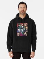 ANIME Boys hoodie – Unisex Casual Concert Pullover for Men & Women with Letter Print