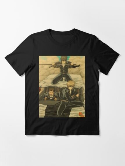 ANIME Boys tshirts – Unisex Casual Concert Pullover for Men & Women with Letter Print