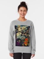 ANIME Boys Sweatshirt – Unisex Casual Concert Pullover for Men & Women with Letter Print