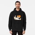 ANIME Boys hoodie – Unisex Casual Concert Pullover for Men & Women with Letter Print