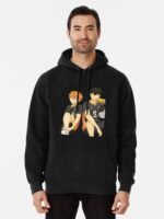 ANIME Boys hoodie – Unisex Casual Concert Pullover for Men & Women with Letter Print