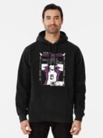ANIME Boys hoodie – Unisex Casual Concert Pullover for Men & Women with Letter Print