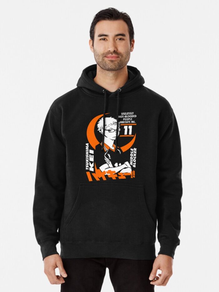 ANIME Boys hoodie – Unisex Casual Concert Pullover for Men & Women with Letter Print