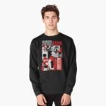 ANIME Boys Sweatshirt – Unisex Casual Concert Pullover for Men & Women with Letter Print