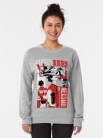 ANIME Boys Sweatshirt – Unisex Casual Concert Pullover for Men & Women with Letter Print