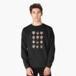 ANIME Boys Sweatshirt – Unisex Casual Concert Pullover for Men & Women with Letter Print