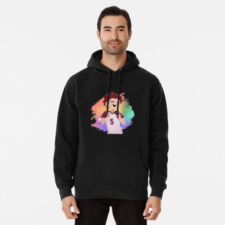 ANIME Boys hoodie – Unisex Casual Concert Pullover for Men & Women with Letter Print