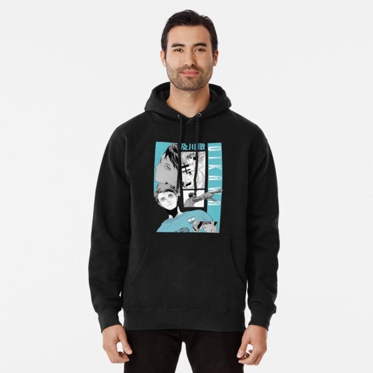 ANIME Boys hoodie – Unisex Casual Concert Pullover for Men & Women with Letter Print
