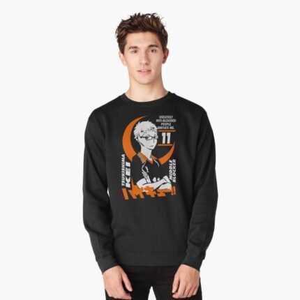 ANIME Boys Sweatshirt – Unisex Casual Concert Pullover for Men & Women with Letter Print